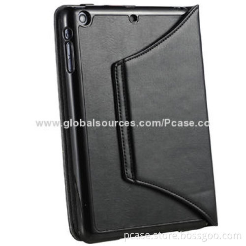 Folio Leather Case Covers for iPad Mini, with Sleep and Wake Up Function